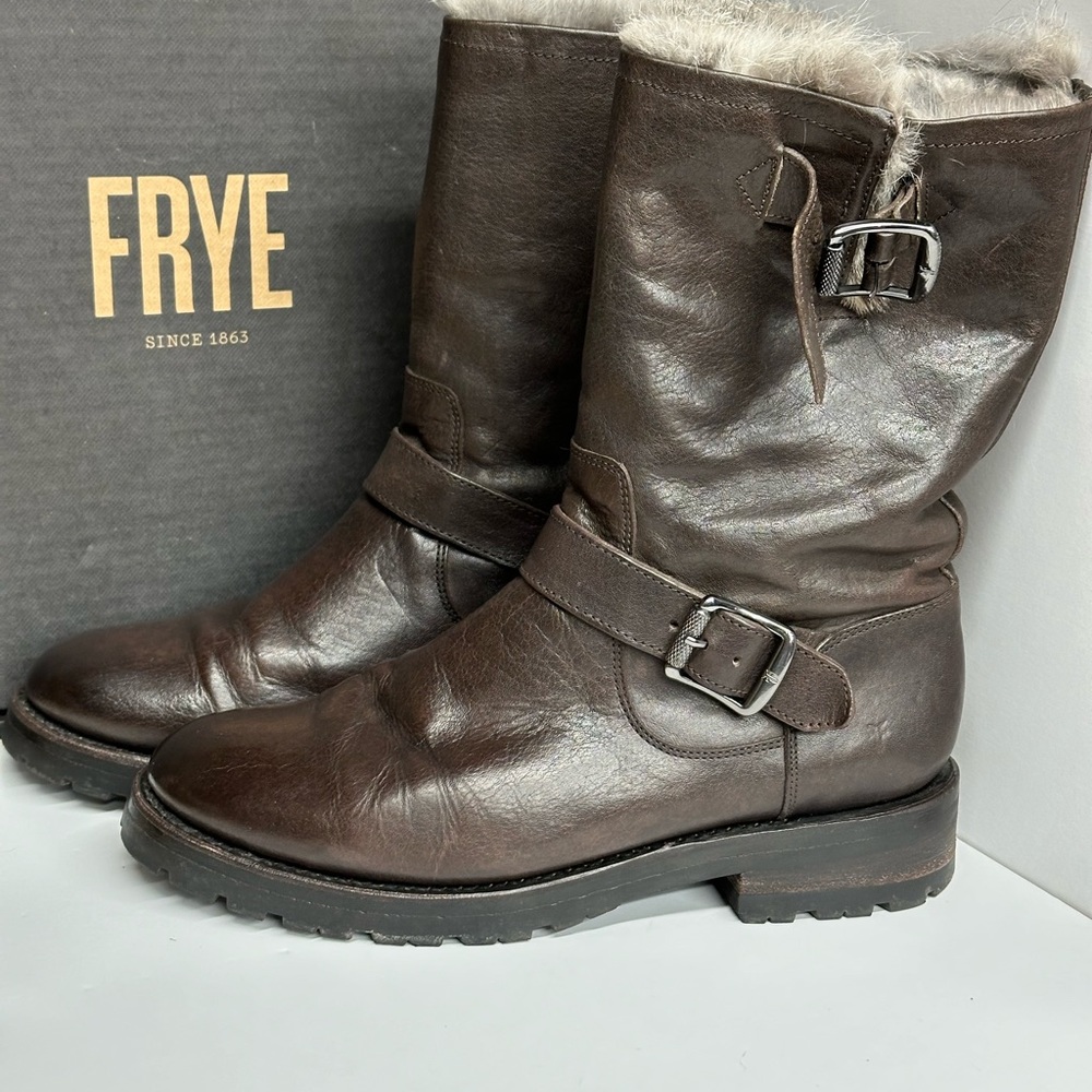 Frye Natalie Fur-lined Boots